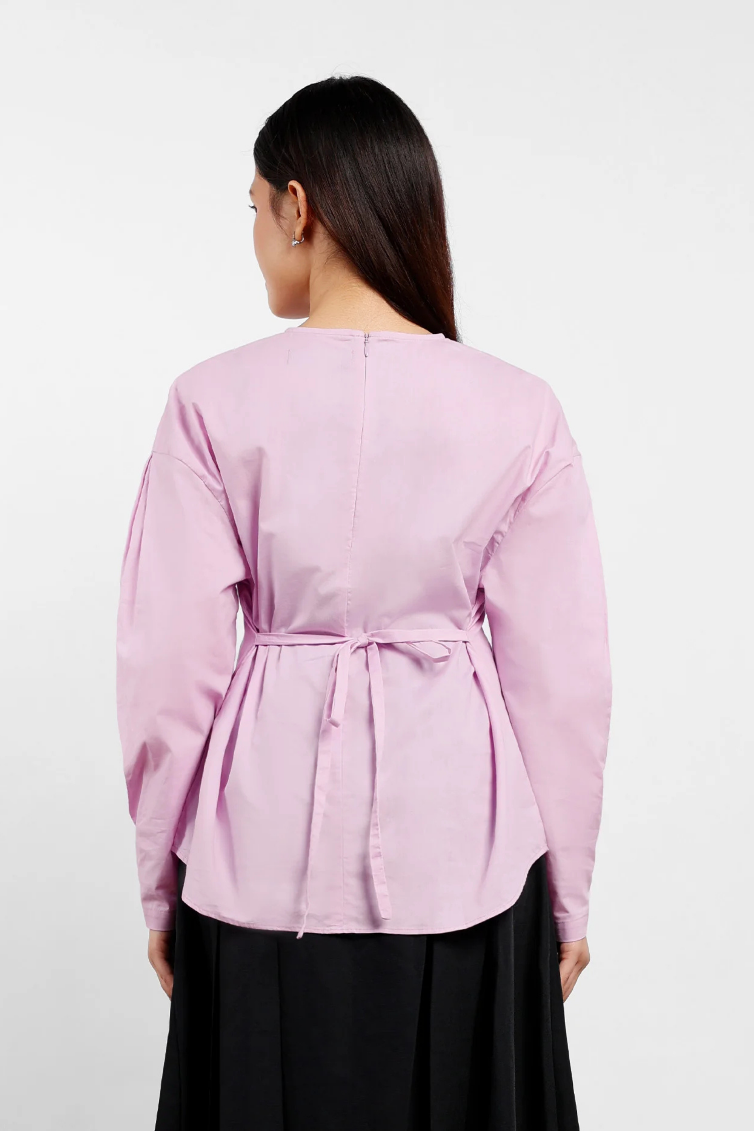 THENBLANK | Cloud Blouse Pink