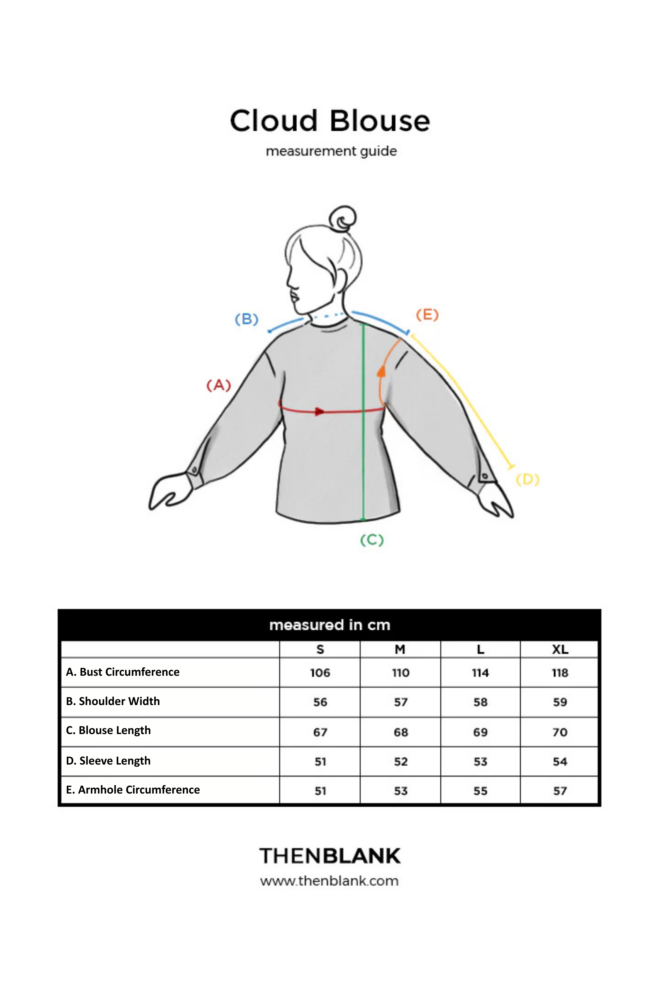 THENBLANK | Cloud Blouse Off-white
