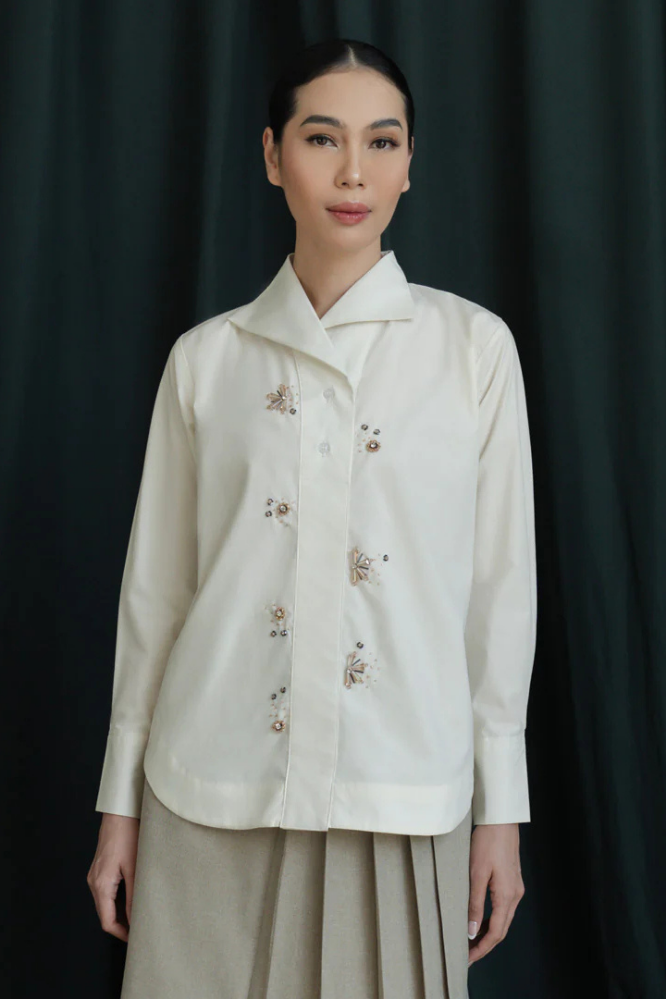 Jenna & Kaia | Laren Top Cream