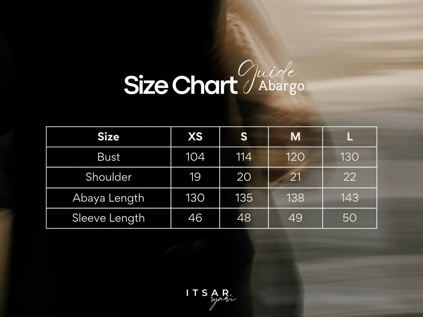 Itsar | Abargo Abaya