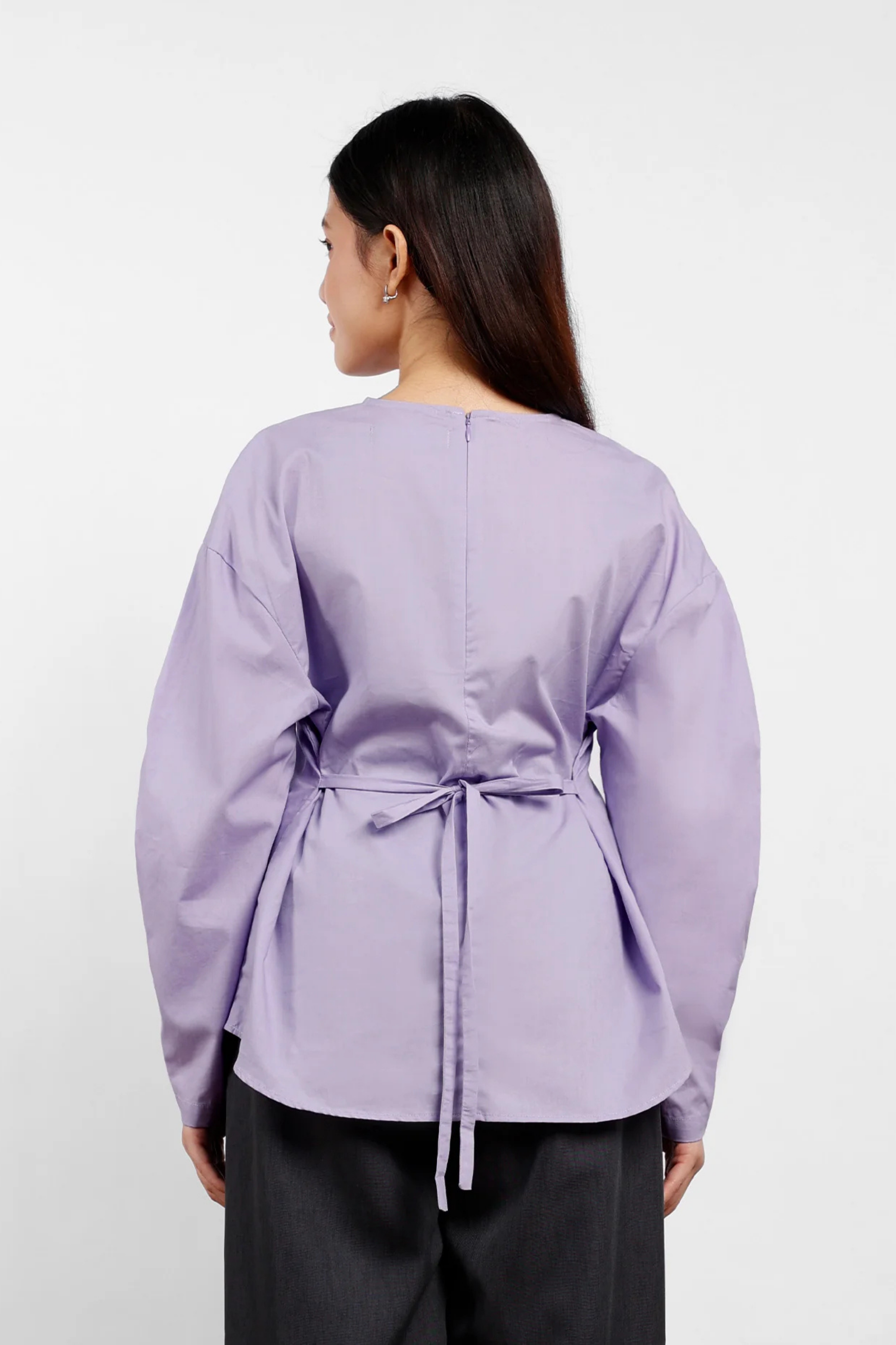 THENBLANK | Cloud Blouse Purple
